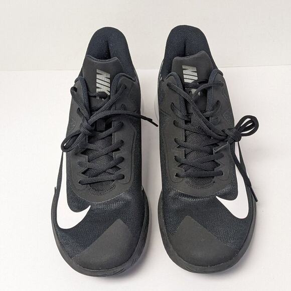 Nike Precision IV Basketball Sneakers, Black, Men\'s 12.5 M main image 4